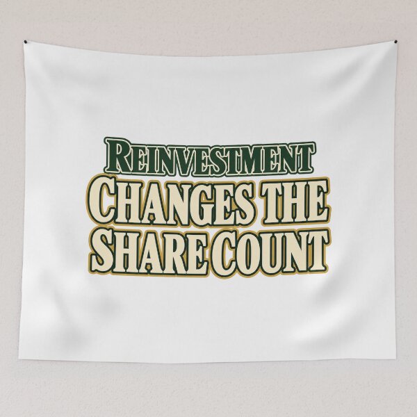 Item preview, Reinvestment Changes Share Count Finance Type designed and sold by Bikivuno.