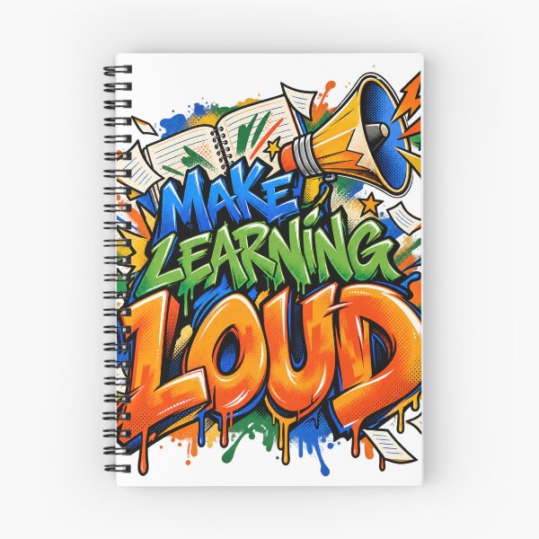 Item preview, Make Learning Loud — Bold Street-Art Teacher Design designed and sold by CaribChroma.