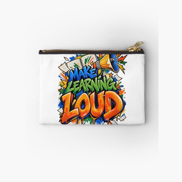 Item preview, Make Learning Loud — Bold Street-Art Teacher Design designed and sold by CaribChroma.