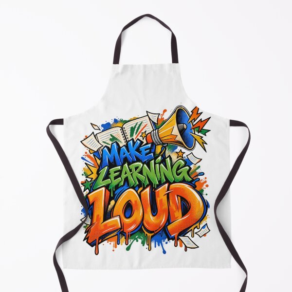 Item preview, Make Learning Loud — Bold Street-Art Teacher Design designed and sold by CaribChroma.