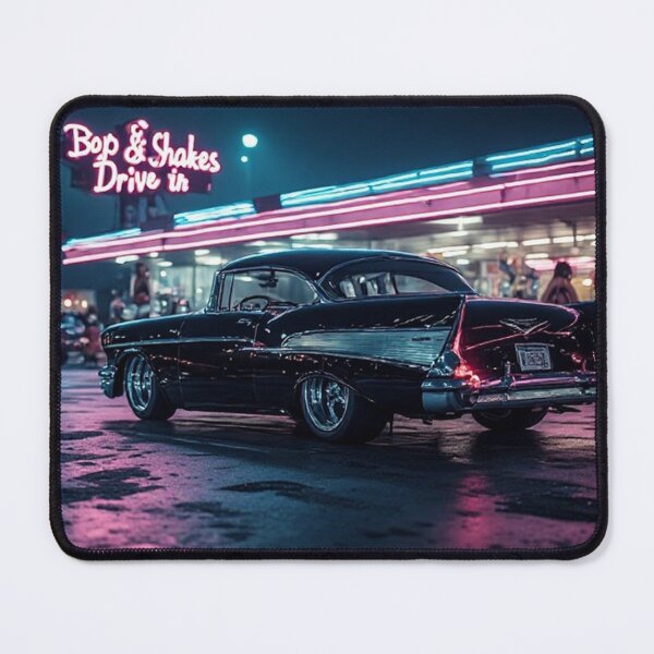 Item preview, Classic 1957 Chevy Bel Air Tail Fins Reflection designed and sold by CreekSideCreat.