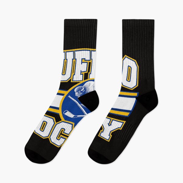 Item preview, Buffalo Hockey Bison Crossed Sticks Vintage designed and sold by PunPals-Art.