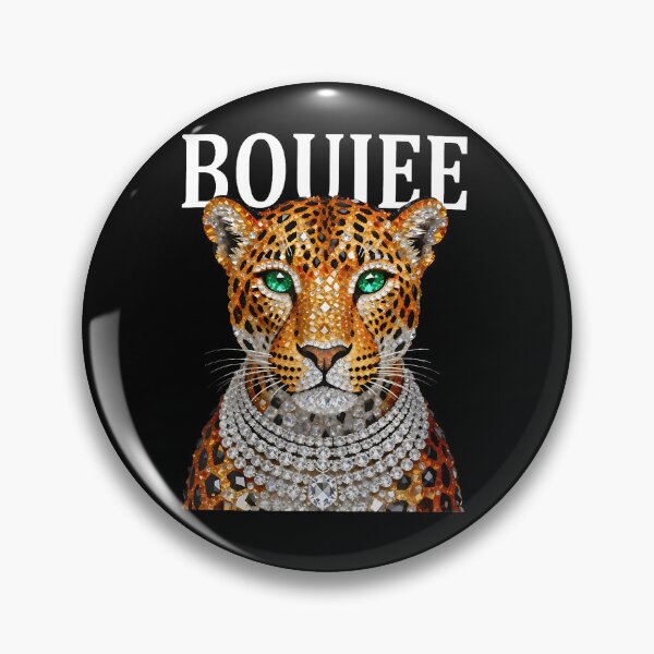 Item preview, Funny Boujee Leopard Sassy Big Cat Glamorous Animal Lover designed and sold by snailslowdance.