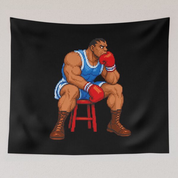 Item preview, Boxer Pixel Art designed and sold by barnetcraigt.