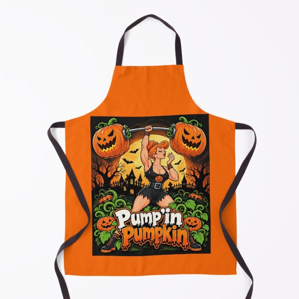 Item preview, Pumpkin Power, Polished Nails – Halloween Fitness Freaks designed and sold by Artekinium.