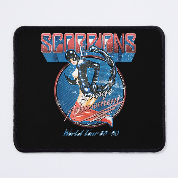 Item preview, Scorpions Savage Amusement Tour Graphic Design designed and sold by Claytonhuffos.