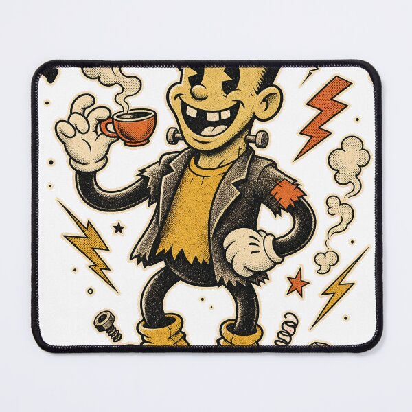Item preview, Work In Progress Retro Cartoon Monster Vintage T-Shirt Design designed and sold by KIDEnia.