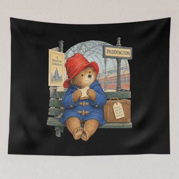 Item preview, Paddington Bear Bench designed and sold by ErnestoForbes.
