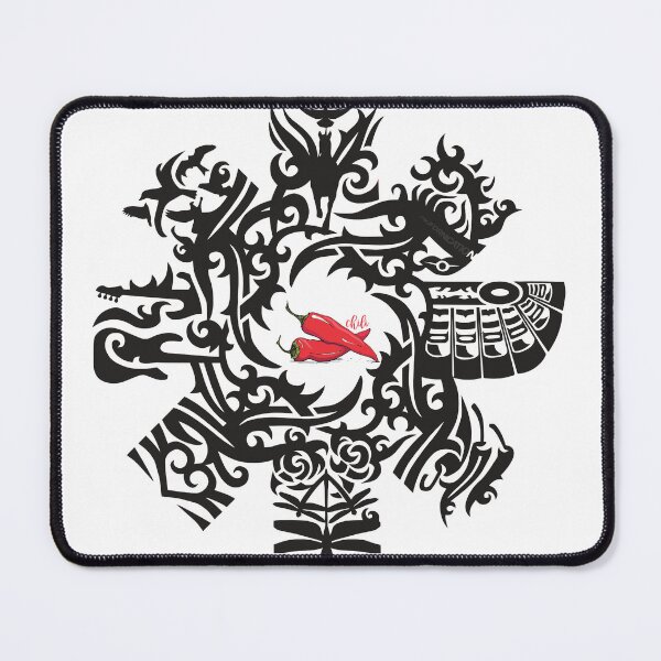 Item preview, Black Hot Peppers Vintage designed and sold by luksonihartono.
