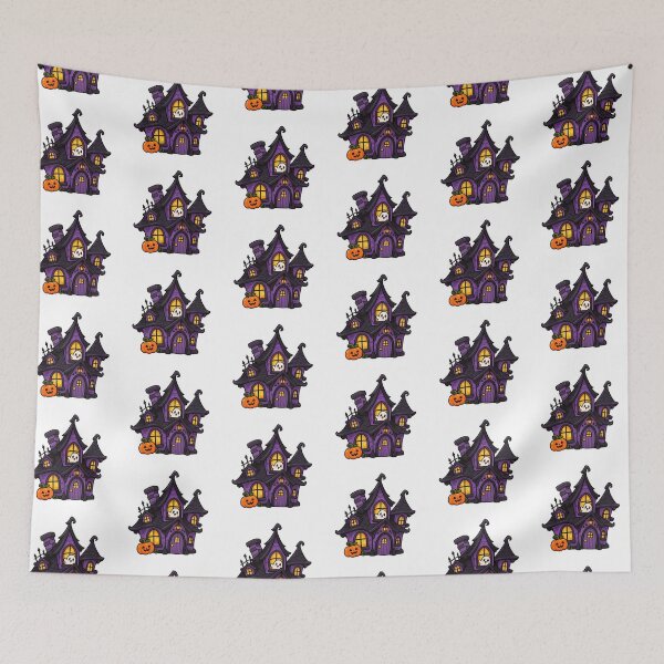 Item preview, Cute Halloween Haunted House - Castle designed and sold by t-patterns.
