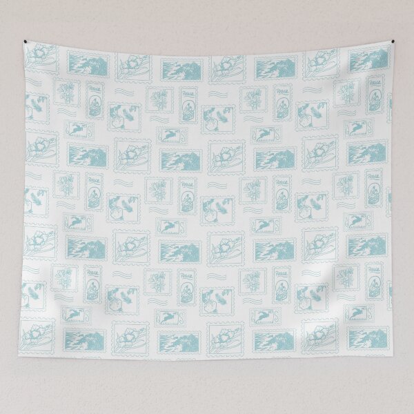 Item preview, Vintage Winter Stamps designed and sold by FoxfireStardust.
