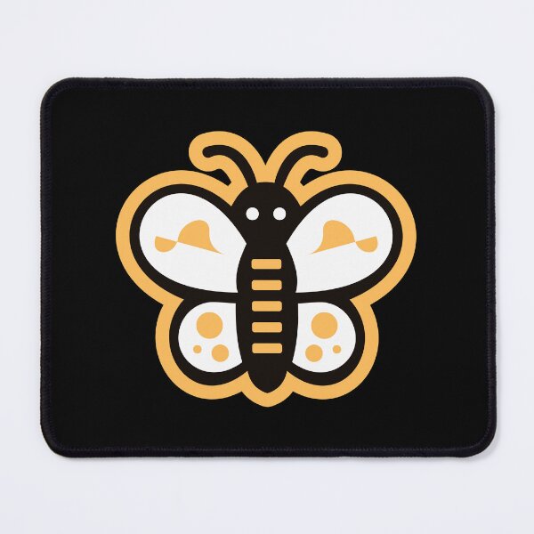 Item preview, Symmetrical Orange Butterfly Line Art designed and sold by AhmedZouita.