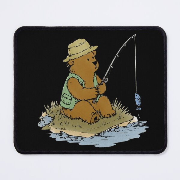 Item preview, Fishing Bear designed and sold by ErnestoForbes.