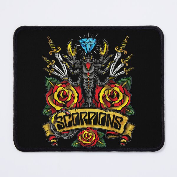 Item preview, Scorpions Traditional Tattoo Graphic Design designed and sold by Claytonhuffos.