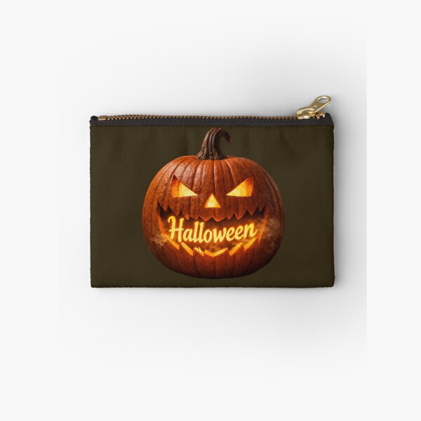 Item preview, Glowing Spooky Jack O Lantern Halloween Pumpkin Art designed and sold by CreativeArtistL.