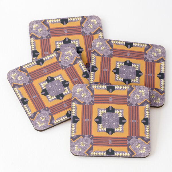 Item preview, 1930's Abbey Abstraction 2 Pattern Design  designed and sold by Jenny Meehan Art Prints and Patterns  .
