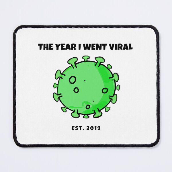 Item preview, Cool Virus The Year I Went Viral Cartoon Graphic designed and sold by Groovythought.