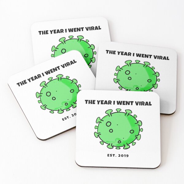 Item preview, Cool Virus The Year I Went Viral Cartoon Graphic designed and sold by Groovythought.
