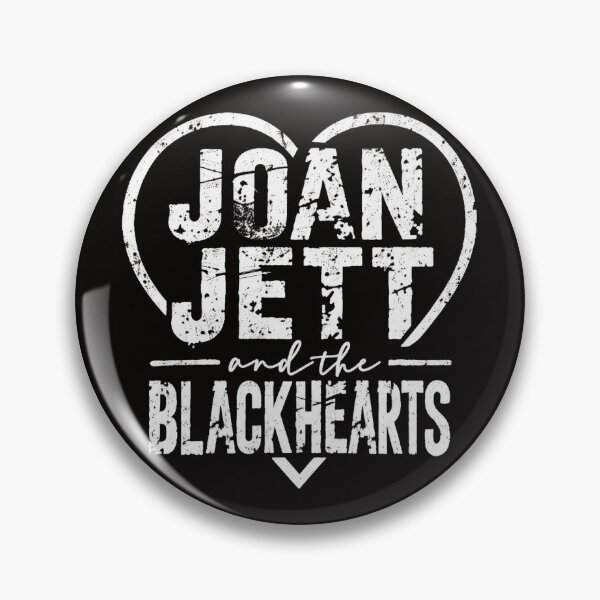 Item preview, Joan-Jett And The Blackhearts Heart Logo Vintage Distressed Graphic designed and sold by PunPals-Art.