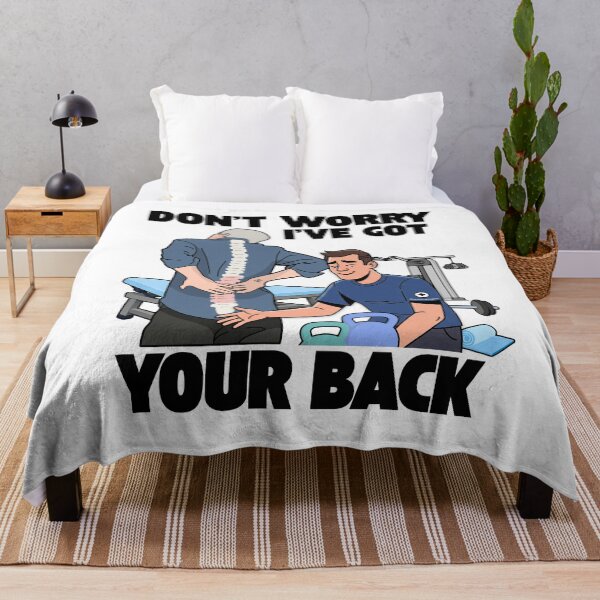 Item preview, I've Got Your Back - Back Pain (Backache) Funny Gifts For Physiotherapist And Chiropractors designed and sold by iX-Physio.