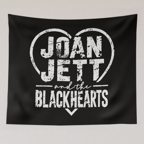 Item preview, Joan-Jett And The Blackhearts Heart Logo Vintage Distressed Graphic designed and sold by PunPals-Art.