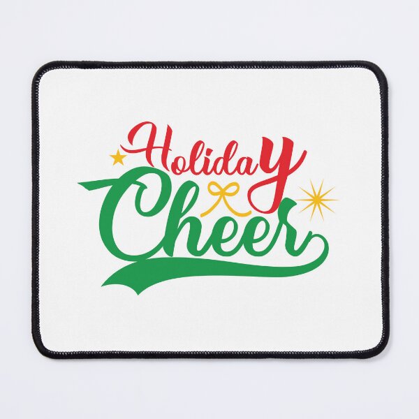 Item preview, Holiday Cheer Christmas Quote Festive Christmas Vibes designed and sold by FuzionRaptor.