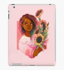 Pink Sunflowers iPad Case/Skin