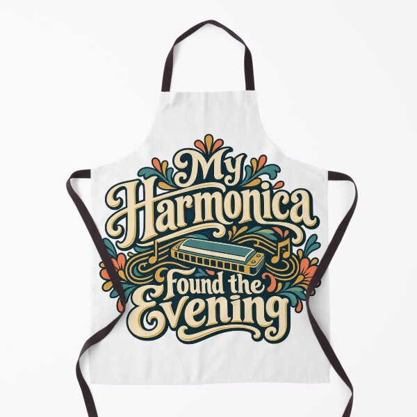 Item preview, Harmonica Evening Decorative Musical Lettering designed and sold by Bikivuno.
