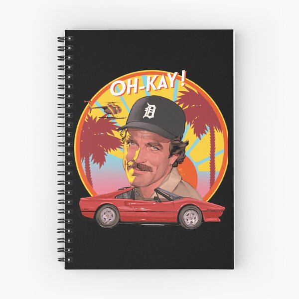 Item preview, Thomas Magnum Oh Kay Retro Portrait Design designed and sold by Claytonhuffos.