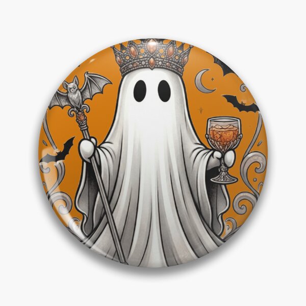 Item preview, King Of The Spooky Season Ghost designed and sold by Yo Titto.