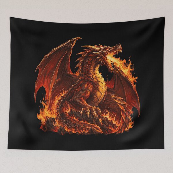 Item preview, Balrog Fire Beast designed and sold by barnetcraigt.