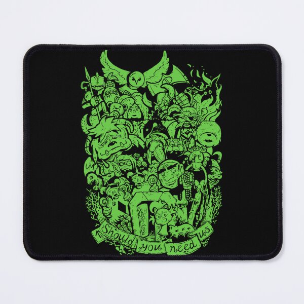 Item preview, Old Friends Green Monster Collage Design designed and sold by Claytonhuffos.