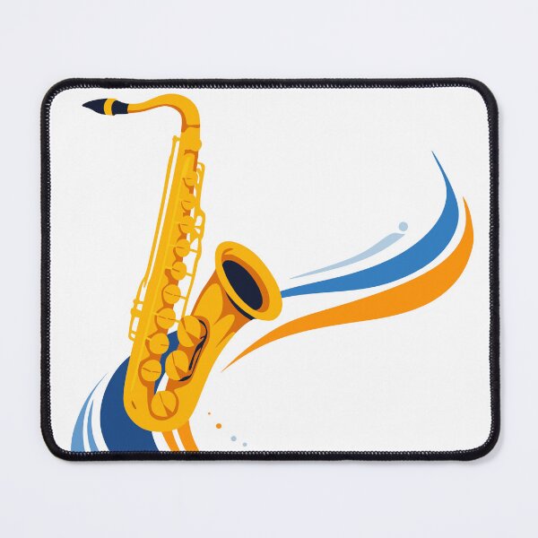 Item preview, Colorful Saxophone Art Print designed and sold by Studio pod Burom.