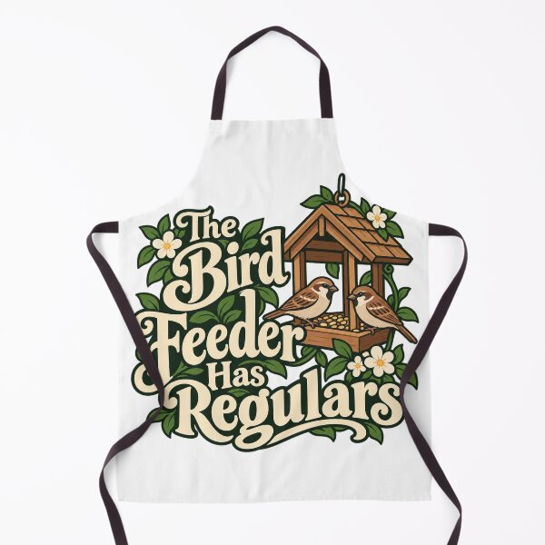Item preview, Bird Feeder Regulars Garden Decorative Letters designed and sold by Bikivuno.