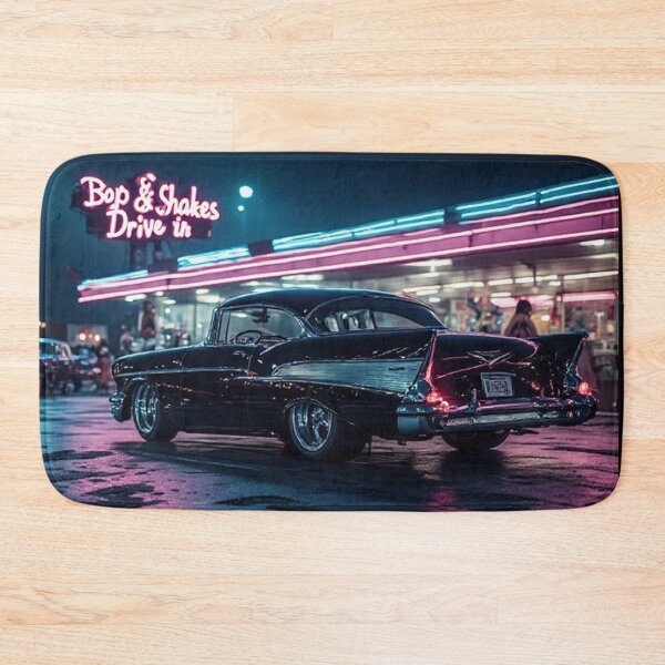Item preview, Classic 1957 Chevy Bel Air Tail Fins Reflection designed and sold by CreekSideCreat.