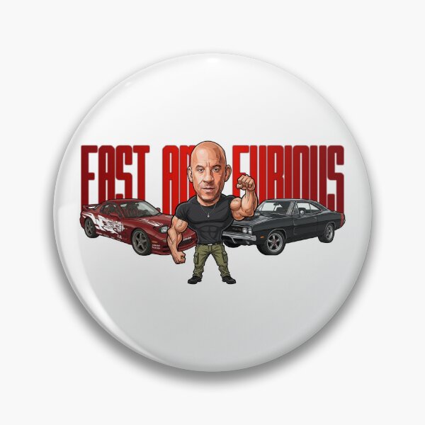 Item preview, Caricature of Vin Diesel from Fast and Furious designed and sold by vectorlove.