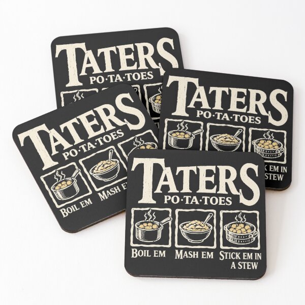 Item preview, Taters Potatoes designed and sold by barnetcraigt.