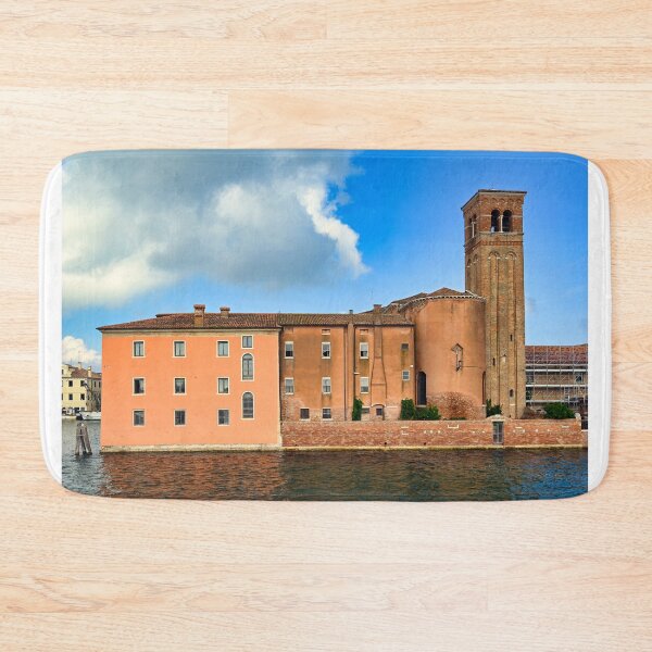 Item preview, San Domenico Church and Bell Tower on Island in Chioggia Italy designed and sold by goceris.