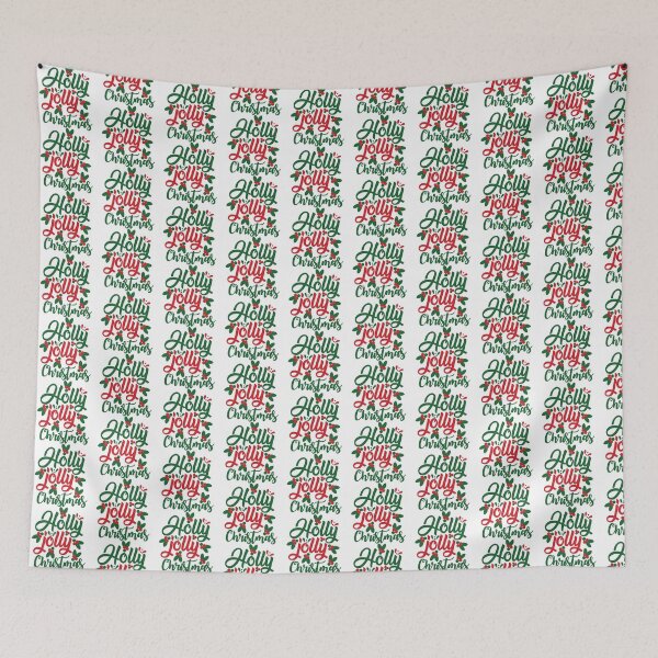 Item preview, Holy Jolly Christmas Quote Festive Holiday Christmas Vibes designed and sold by FuzionRaptor.
