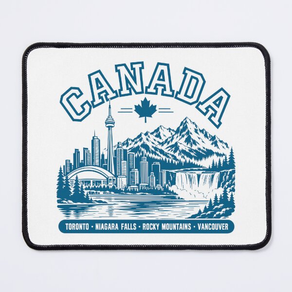 Item preview, Canada Travel Art Toronto Niagara Vancouver designed and sold by EdwinkOne.