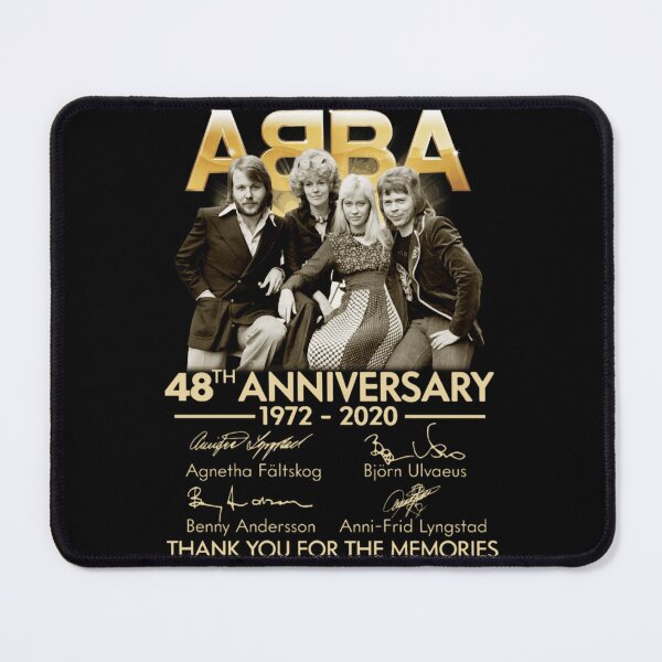 Item preview, ABBA 48th Anniversary Vintage Portrait Design designed and sold by Claytonhuffos.