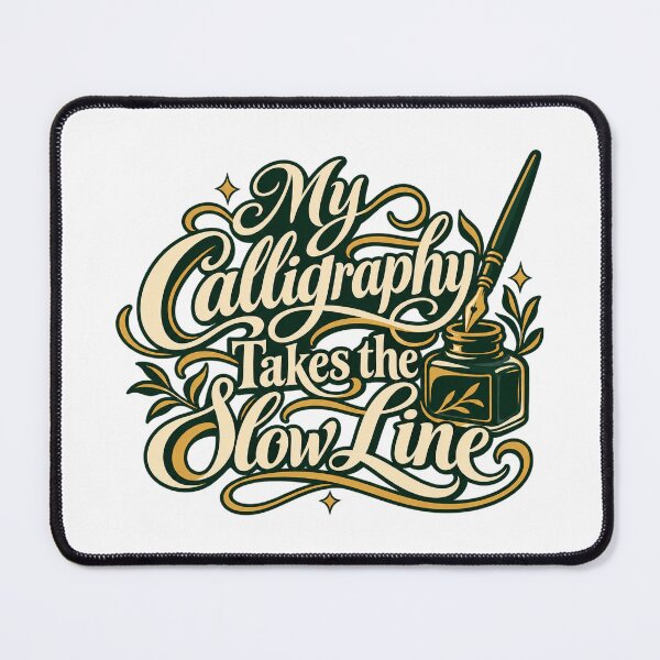Item preview, Calligraphy Slow Line Decorative Pen Lettering designed and sold by Bikivuno.