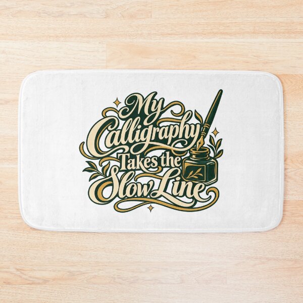 Item preview, Calligraphy Slow Line Decorative Pen Lettering designed and sold by Bikivuno.