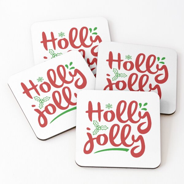 Item preview, Holy Jolly Christmas Quote Cheerful Holiday Christmas Vibes designed and sold by FuzionRaptor.
