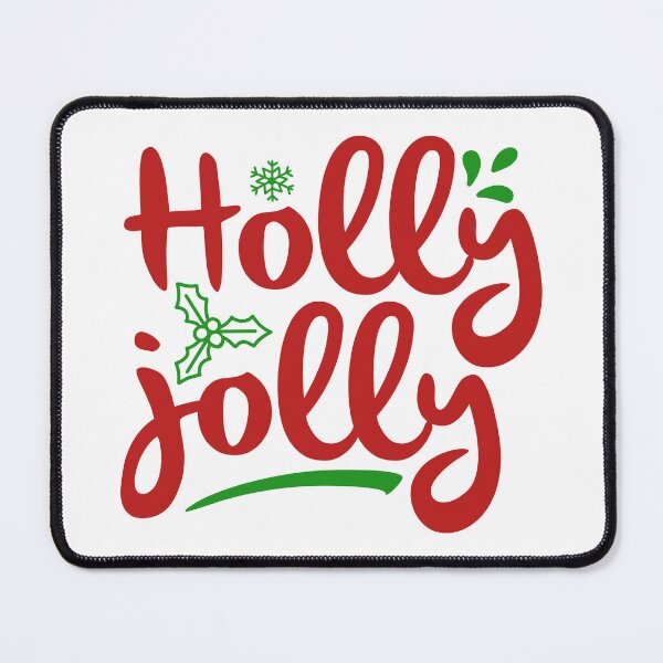 Item preview, Holy Jolly Christmas Quote Cheerful Holiday Christmas Vibes designed and sold by FuzionRaptor.