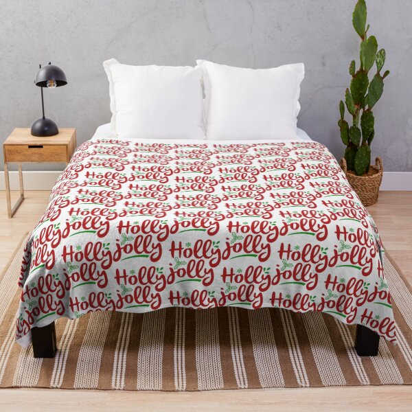 Item preview, Holy Jolly Christmas Quote Cheerful Holiday Christmas Vibes designed and sold by FuzionRaptor.