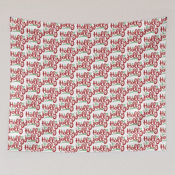Item preview, Holy Jolly Christmas Quote Cheerful Holiday Christmas Vibes designed and sold by FuzionRaptor.