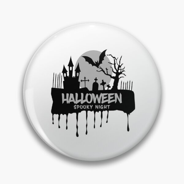 Item preview, Halloween Spooky Night Bat Moon Graveyard designed and sold by Custom Crest.
