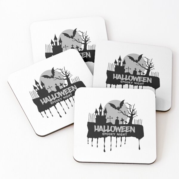 Item preview, Halloween Spooky Night Bat Moon Graveyard designed and sold by Custom Crest.