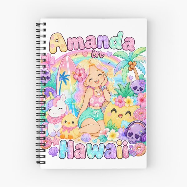 Item preview,  Amanda Name Gift Pastel Goth Hawaii Creepy Cute Summer designed and sold by TheChalkyFox.